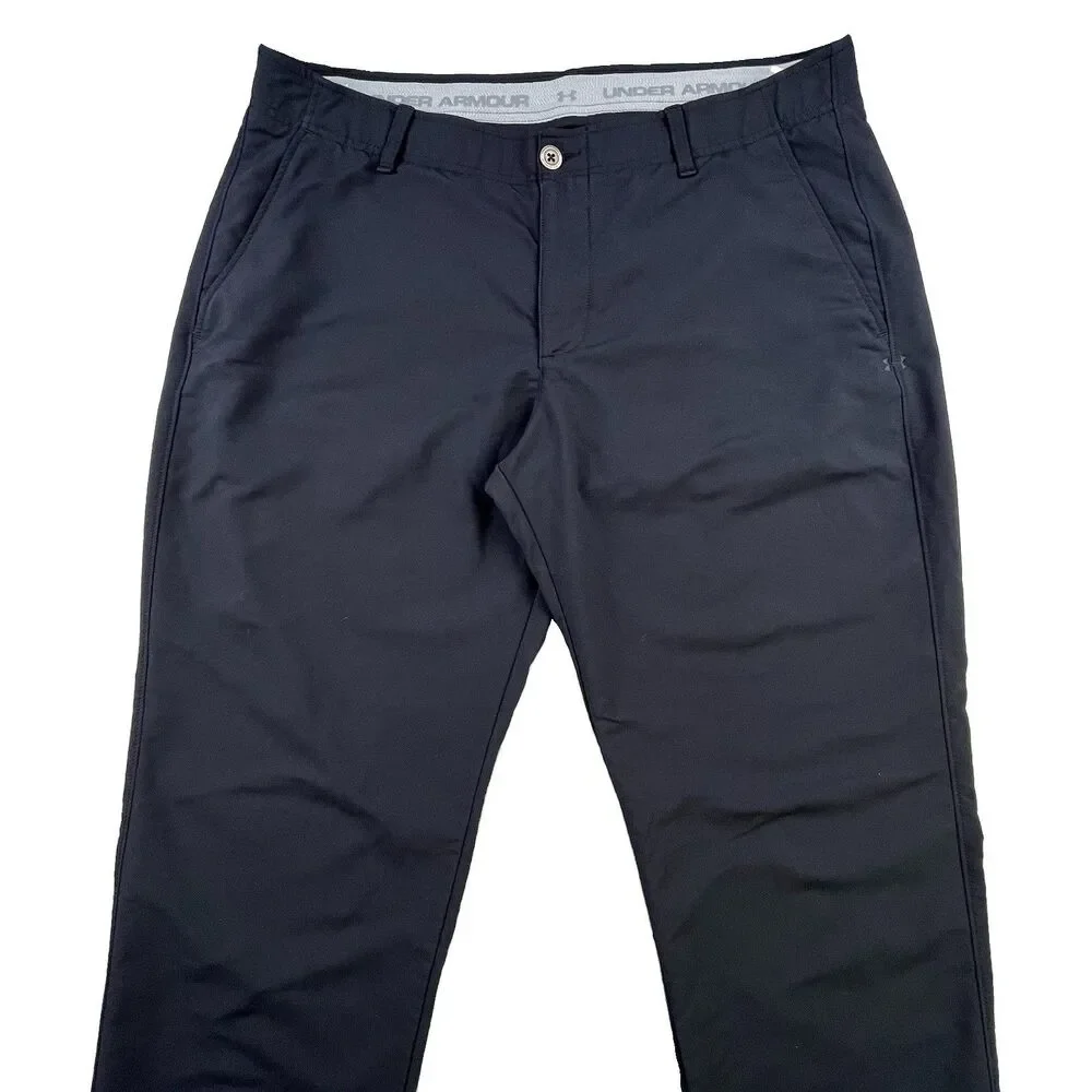 Under Armour Matchplay Golf Pants Men’s 38x34 Black Showdown Performance Stretch